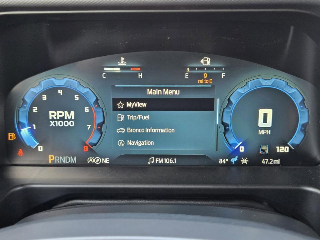 new 2025 Ford Bronco car, priced at $41,762