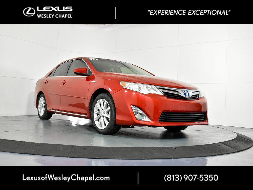 used 2013 Toyota Camry Hybrid car, priced at $14,530