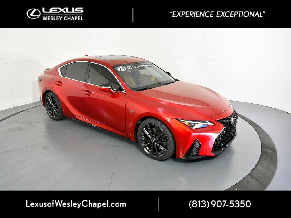 used 2024 Lexus IS 350 car, priced at $40,999