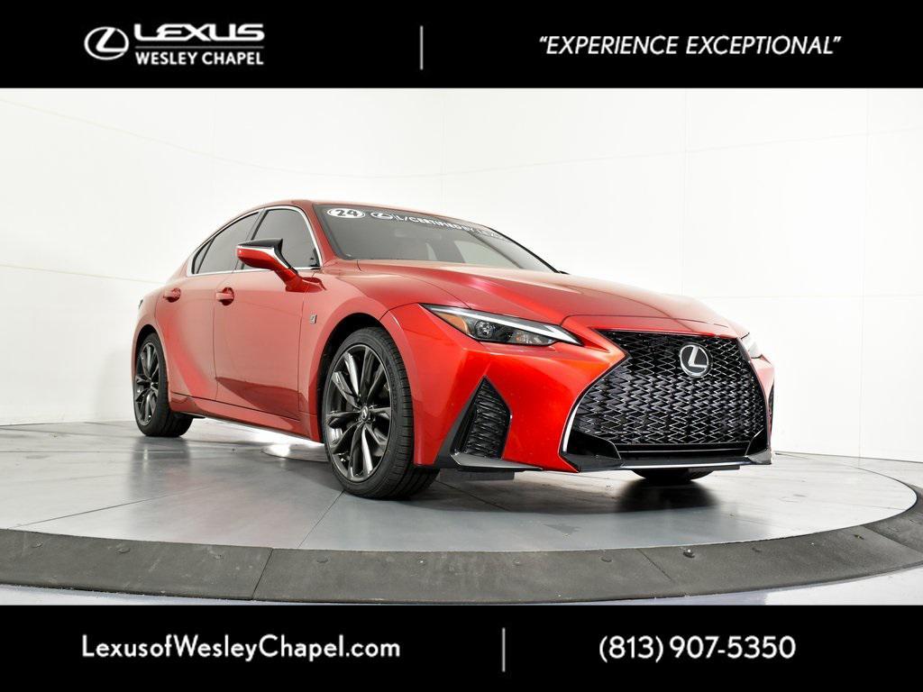 used 2024 Lexus IS 350 car, priced at $42,990