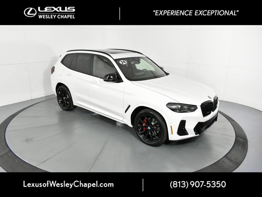 used 2024 BMW X3 car, priced at $52,999