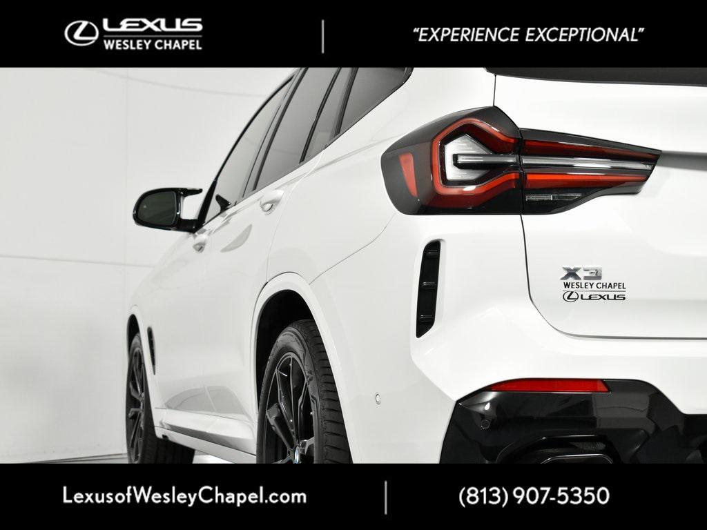 used 2024 BMW X3 car, priced at $52,999