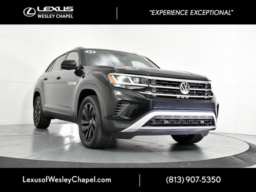 used 2022 Volkswagen Atlas Cross Sport car, priced at $21,299