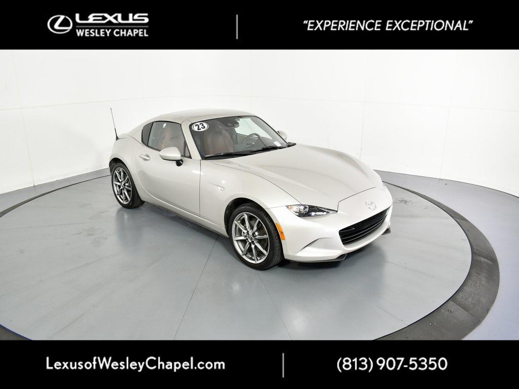 used 2023 Mazda MX-5 Miata RF car, priced at $27,499