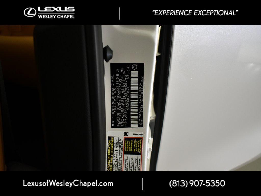 new 2025 Lexus ES 350 car, priced at $48,120