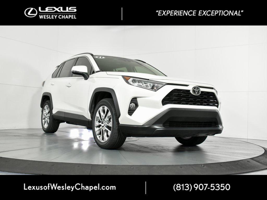 used 2021 Toyota RAV4 car, priced at $22,499