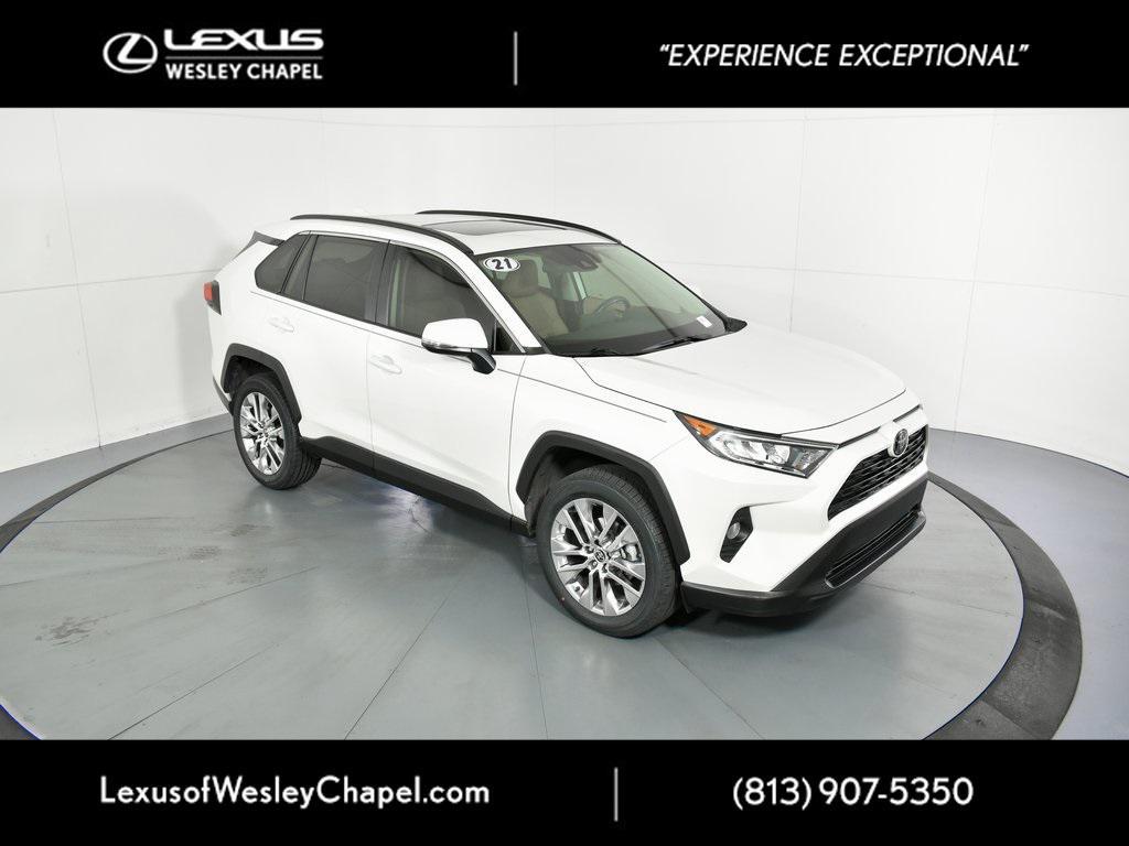used 2021 Toyota RAV4 car, priced at $22,499