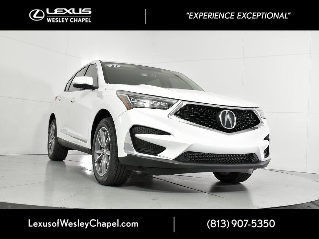 used 2021 Acura RDX car, priced at $27,500