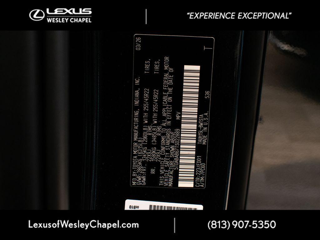 new 2026 Lexus TX 500h car, priced at $74,250
