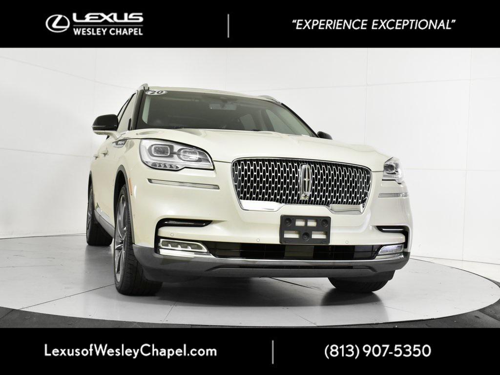 used 2020 Lincoln Aviator car, priced at $27,190
