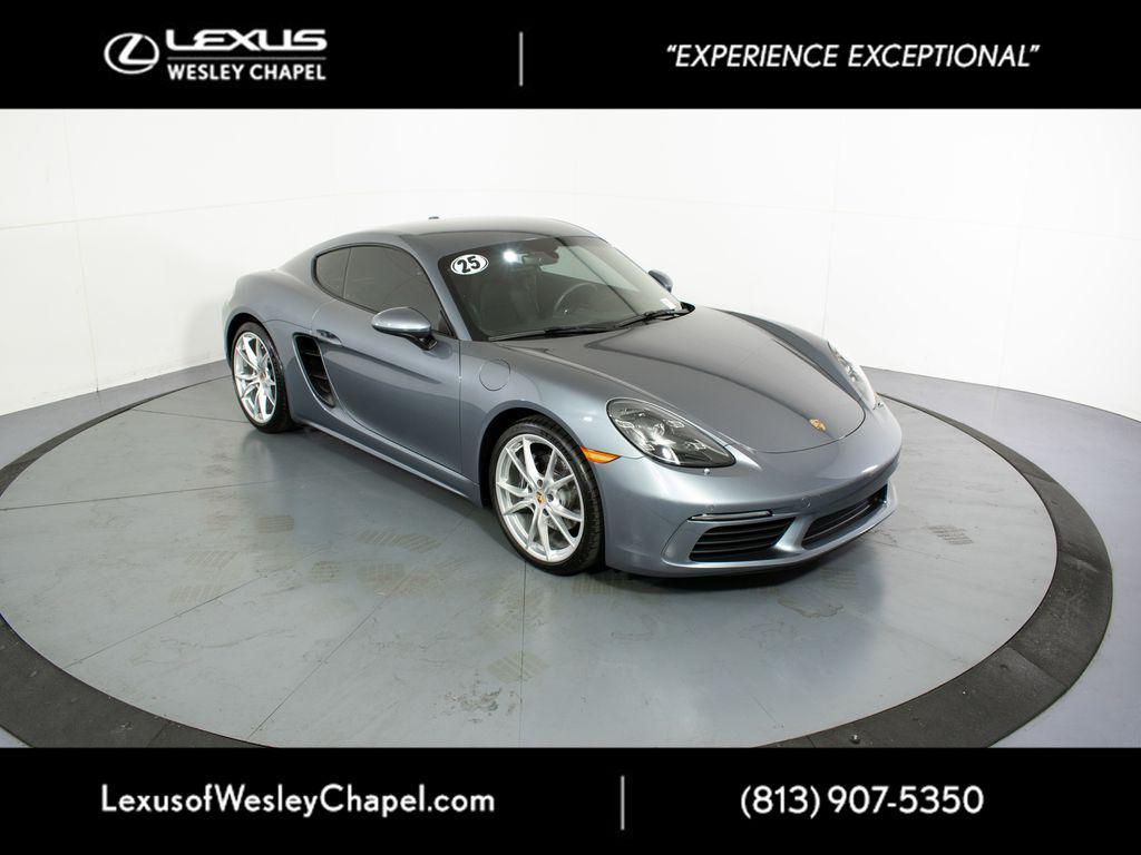 used 2025 Porsche 718 Cayman car, priced at $82,199