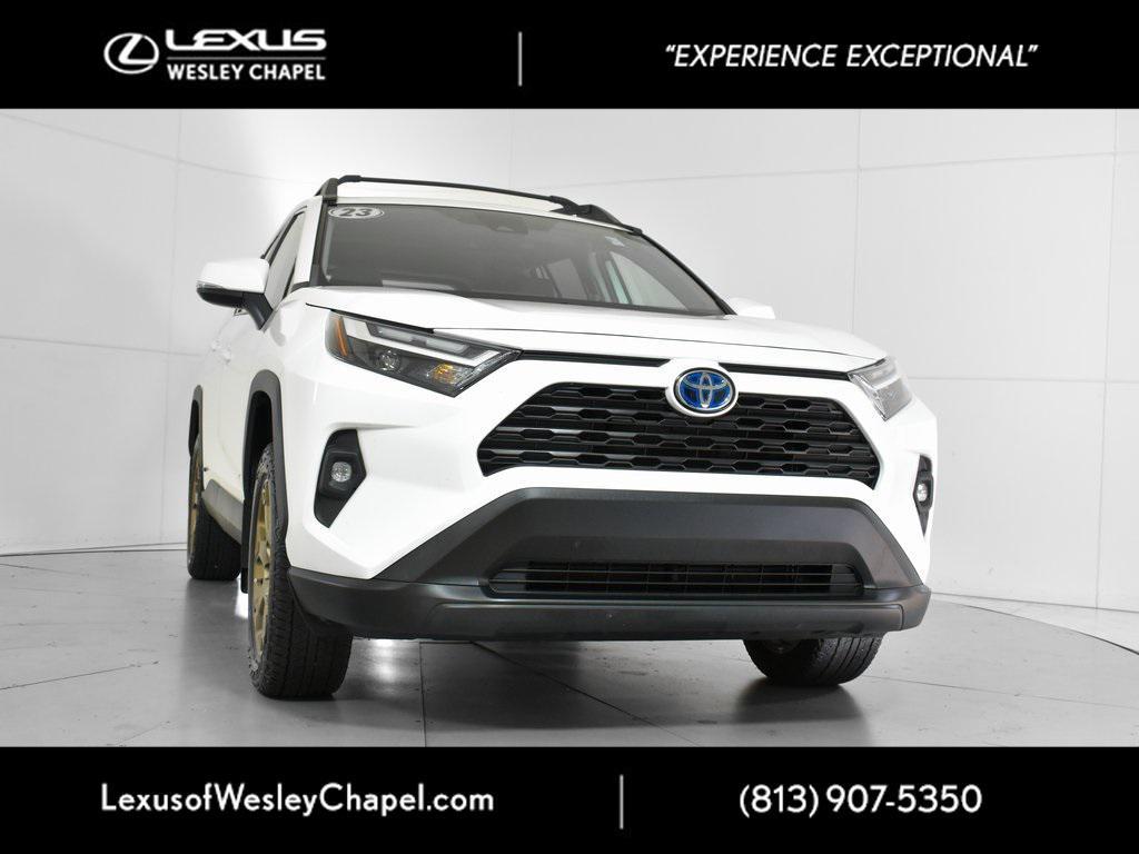 used 2023 Toyota RAV4 Hybrid car, priced at $30,999