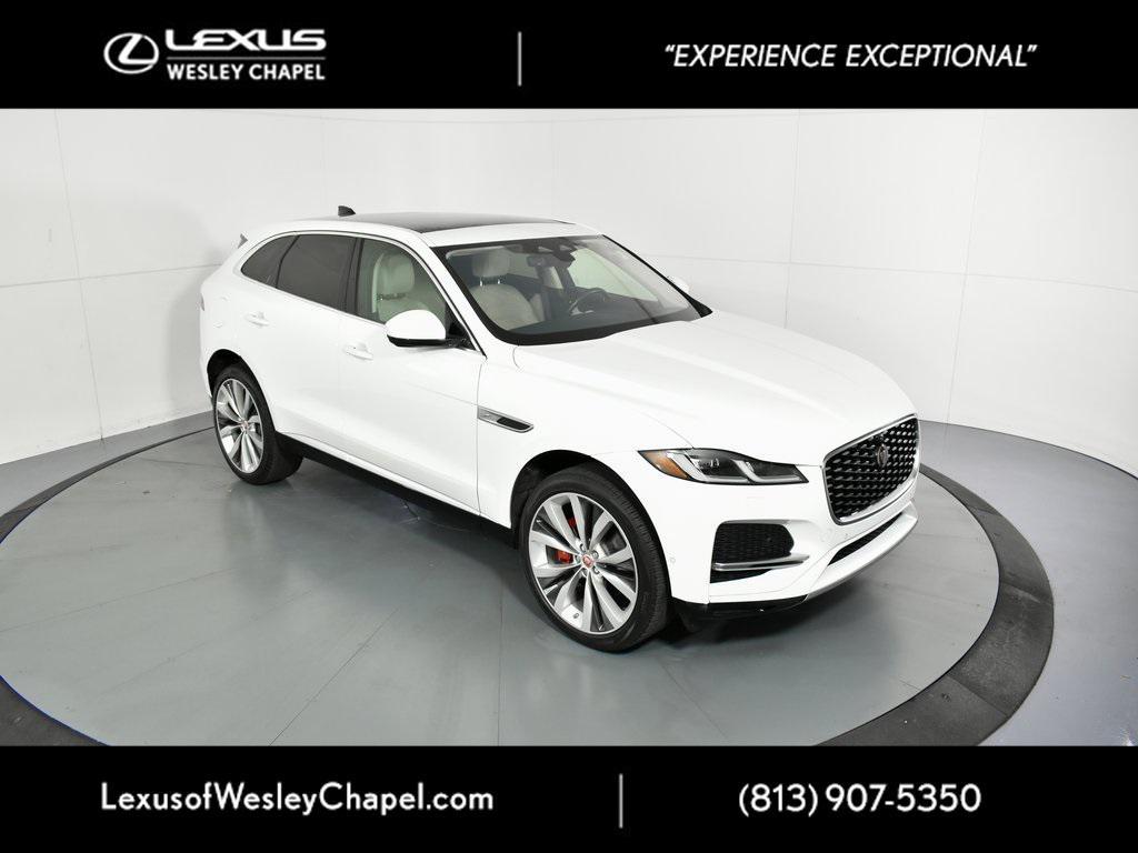 used 2021 Jaguar F-PACE car, priced at $28,499