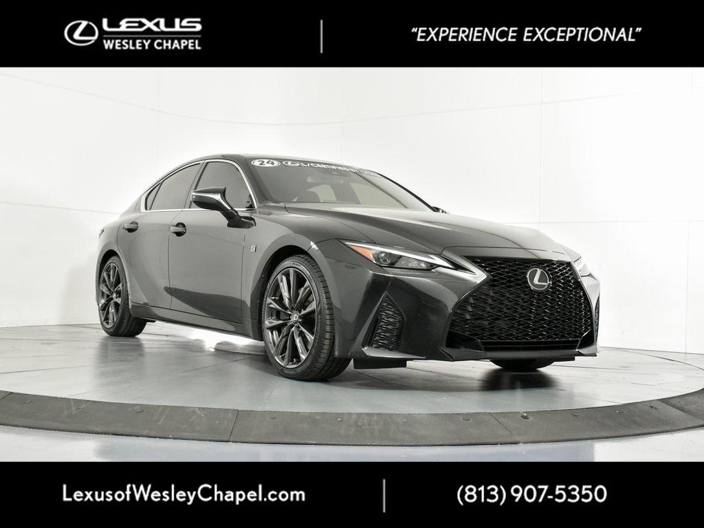 used 2024 Lexus IS 350 car, priced at $43,990