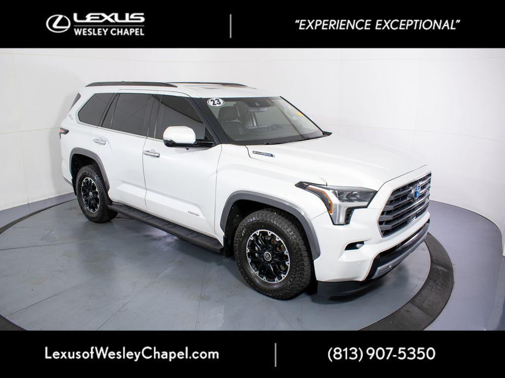 used 2023 Toyota Sequoia car, priced at $58,999
