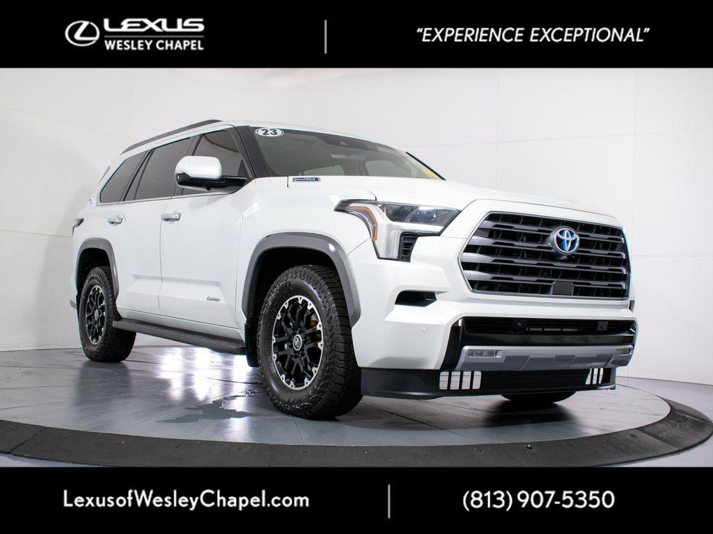 used 2023 Toyota Sequoia car, priced at $58,999
