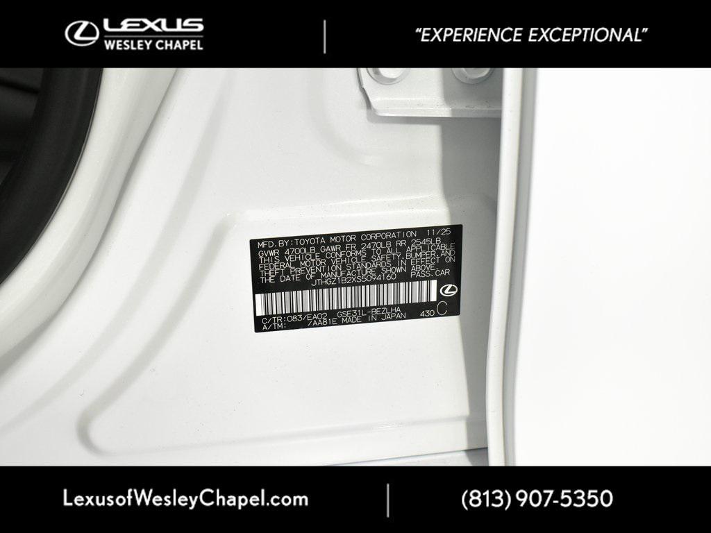 new 2025 Lexus IS 350 car, priced at $54,574