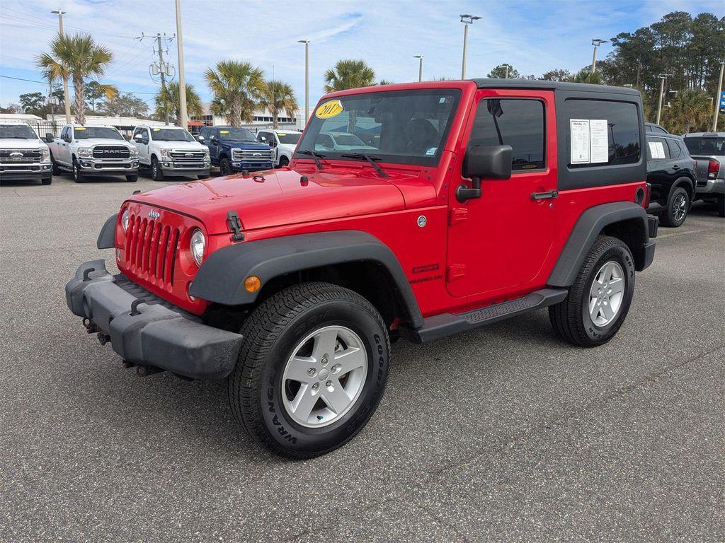 used 2017 Jeep Wrangler car, priced at $16,500