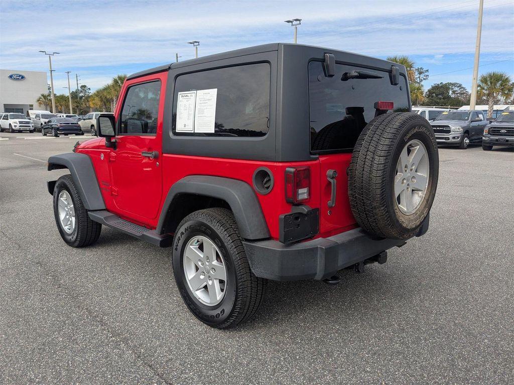 used 2017 Jeep Wrangler car, priced at $16,500