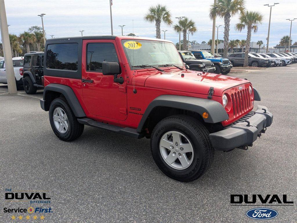 used 2017 Jeep Wrangler car, priced at $16,500