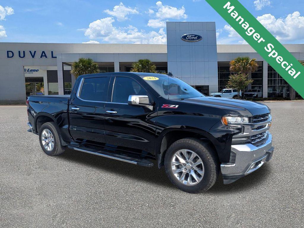 used 2021 Chevrolet Silverado 1500 car, priced at $32,000