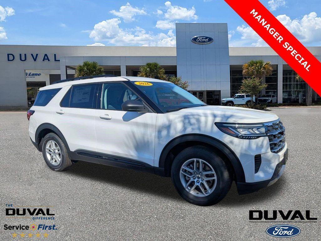 new 2026 Ford Explorer car, priced at $37,975