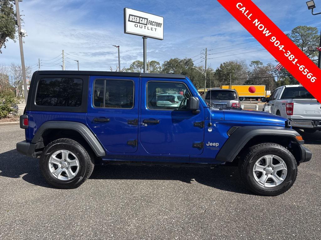 used 2019 Jeep Wrangler Unlimited car, priced at $21,999