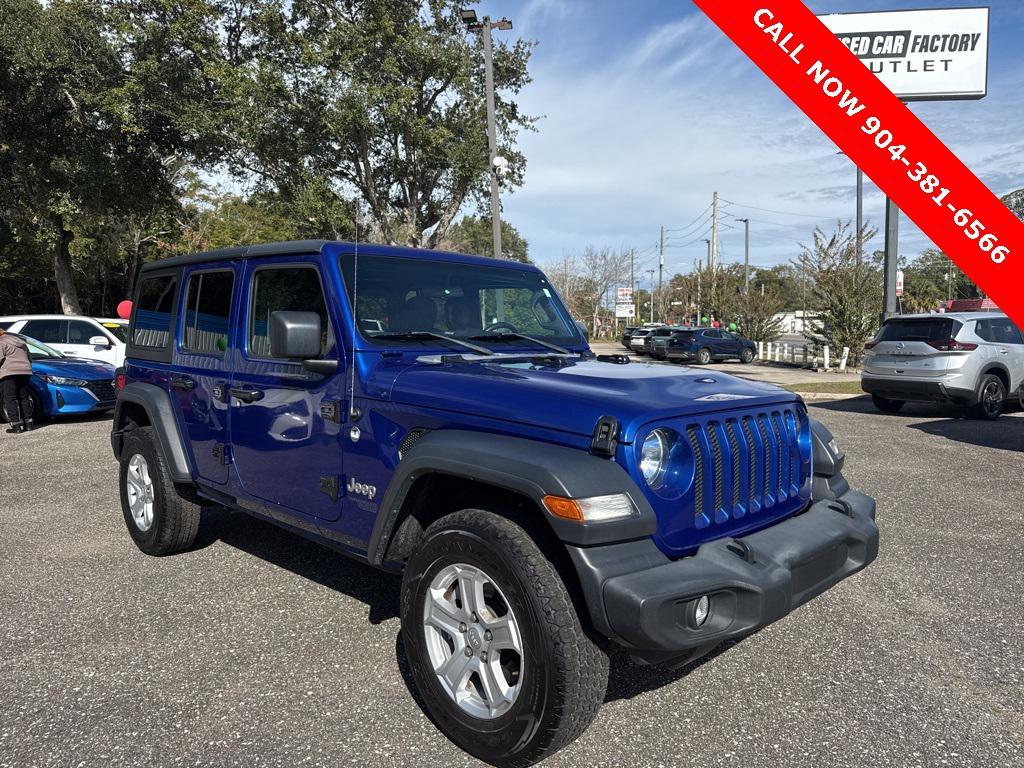 used 2019 Jeep Wrangler Unlimited car, priced at $21,999