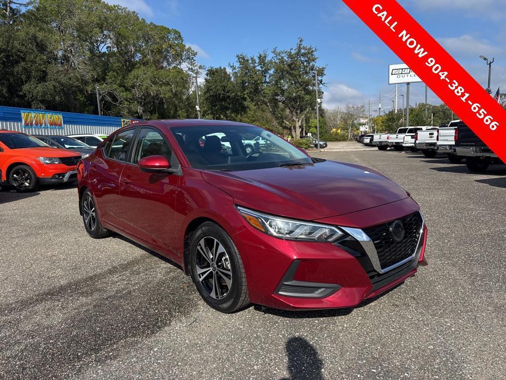 used 2021 Nissan Sentra car, priced at $14,500