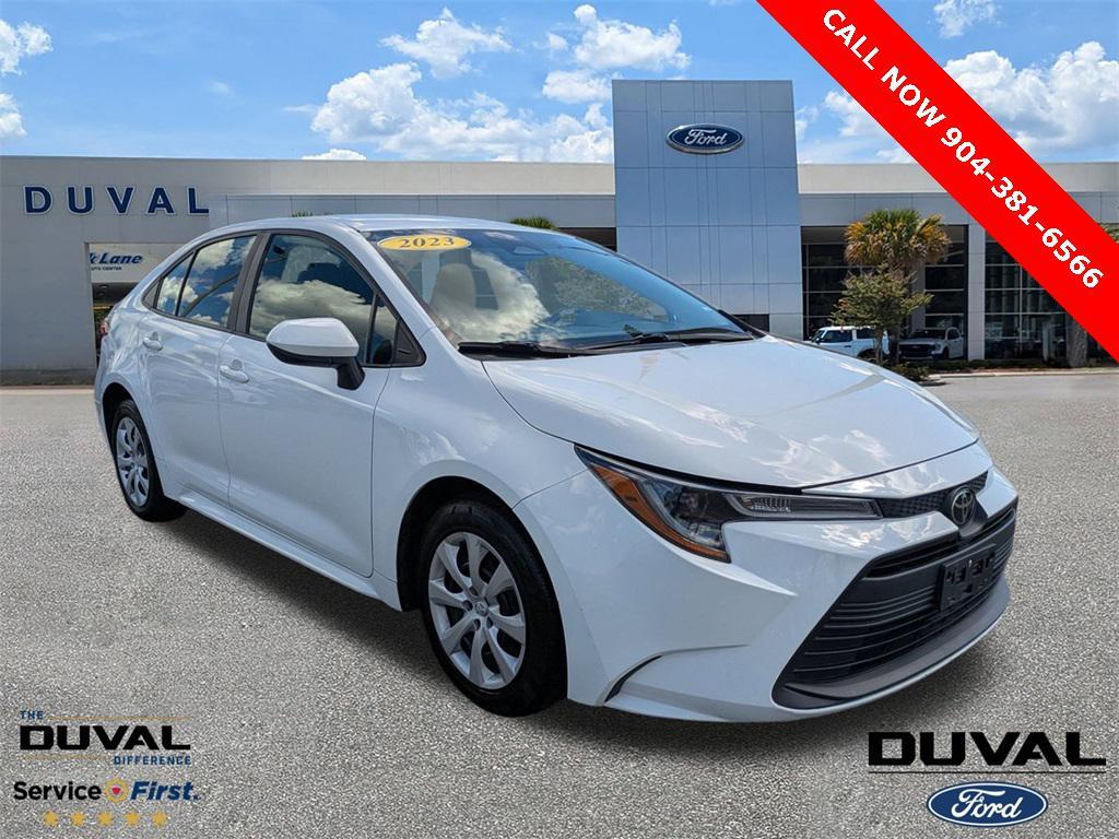 used 2023 Toyota Corolla car, priced at $16,500
