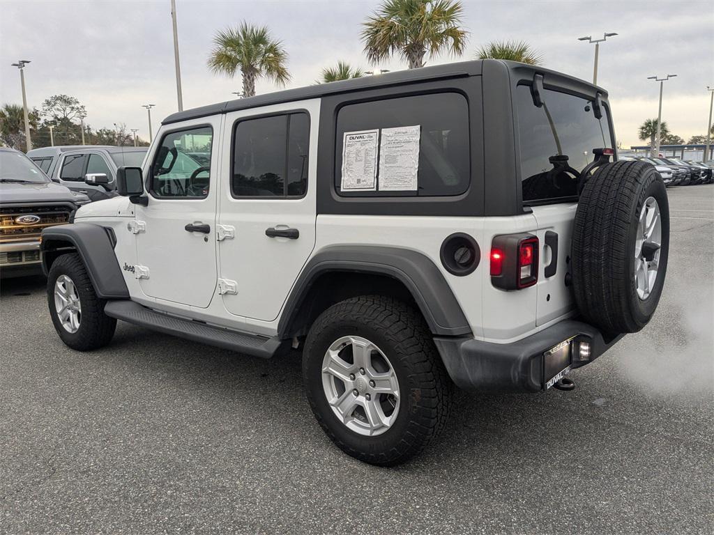 used 2020 Jeep Wrangler Unlimited car, priced at $18,800