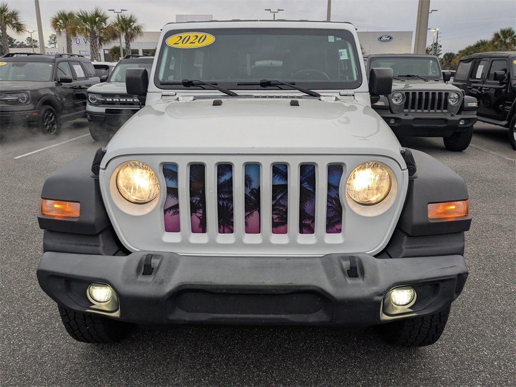 used 2020 Jeep Wrangler Unlimited car, priced at $18,800