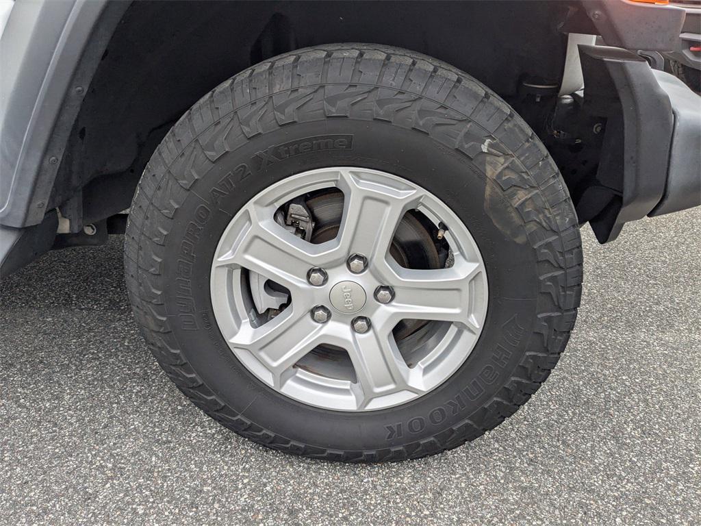 used 2020 Jeep Wrangler Unlimited car, priced at $18,800