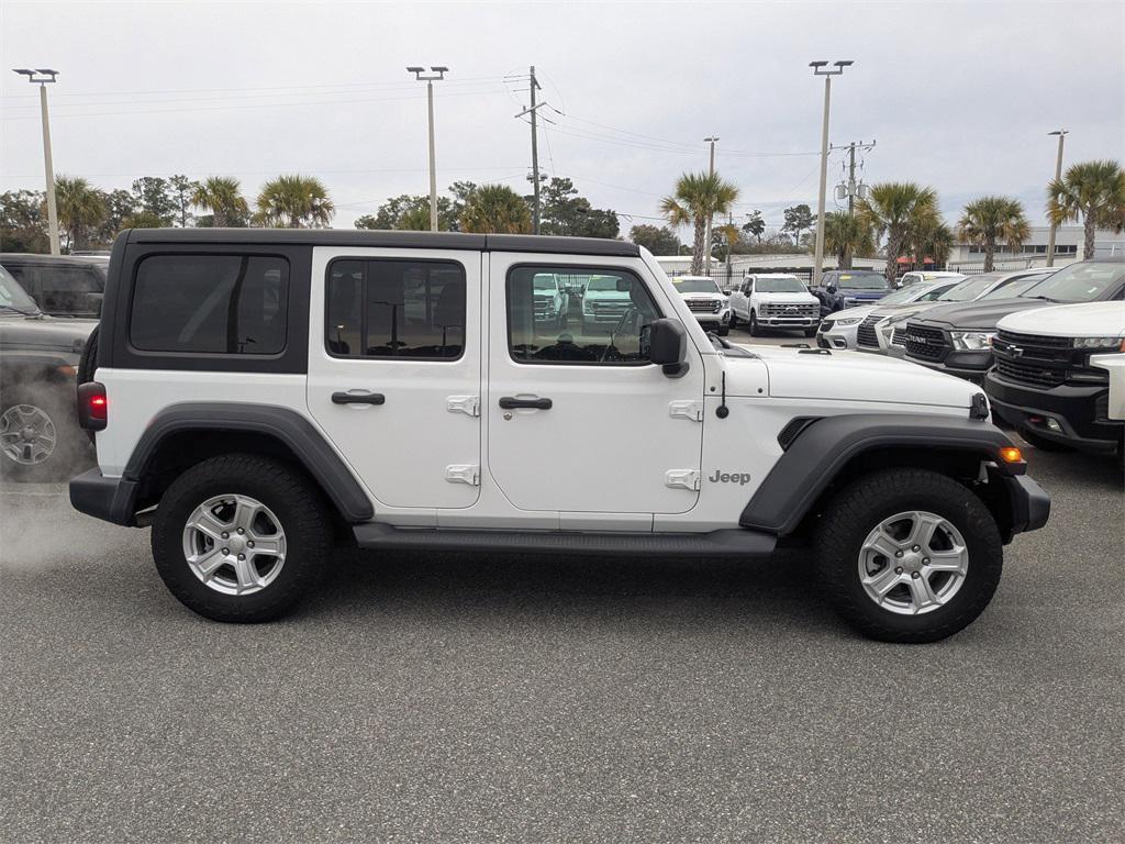 used 2020 Jeep Wrangler Unlimited car, priced at $18,800
