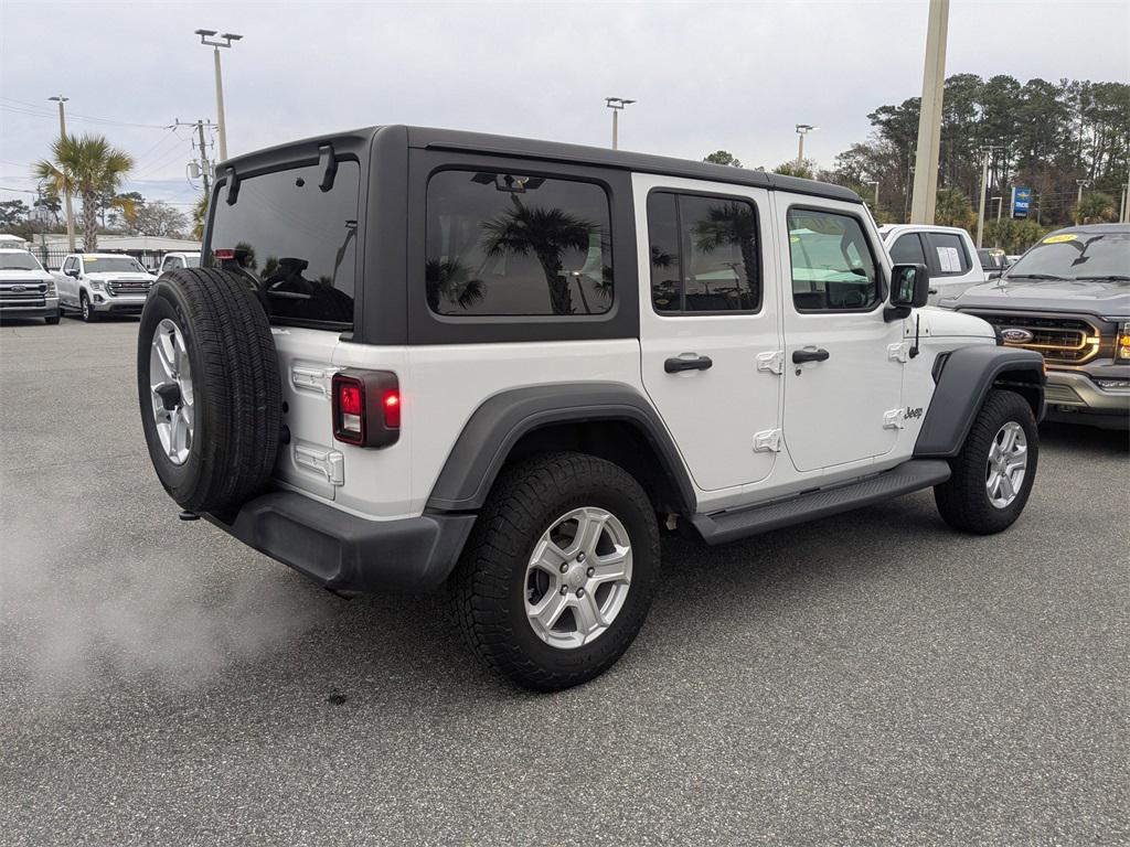 used 2020 Jeep Wrangler Unlimited car, priced at $18,800