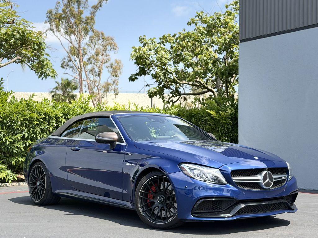used 2017 Mercedes-Benz AMG C 63 car, priced at $33,993