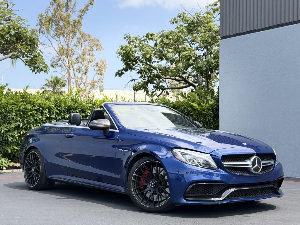 used 2017 Mercedes-Benz AMG C 63 car, priced at $33,993