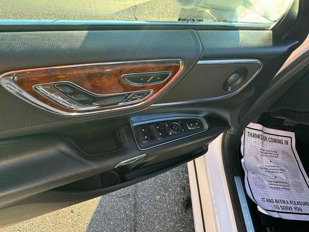 used 2018 Lincoln Continental car, priced at $27,900