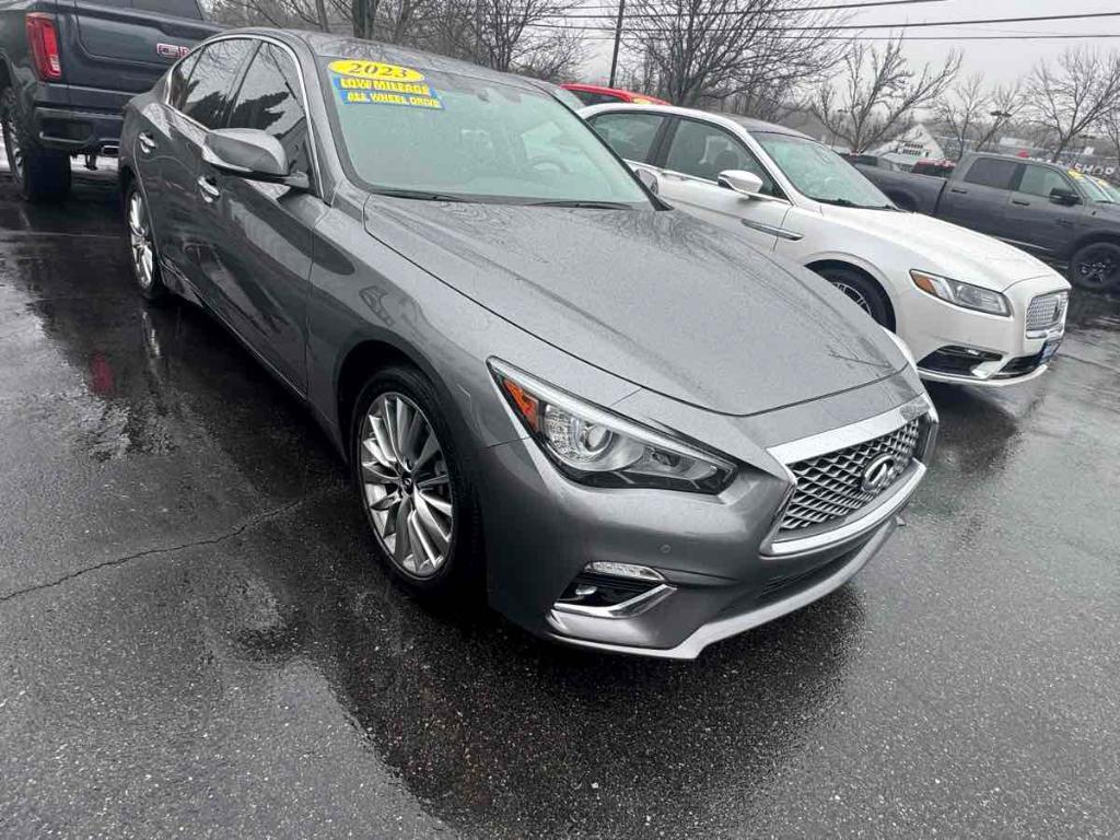 used 2023 INFINITI Q50 car, priced at $33,700