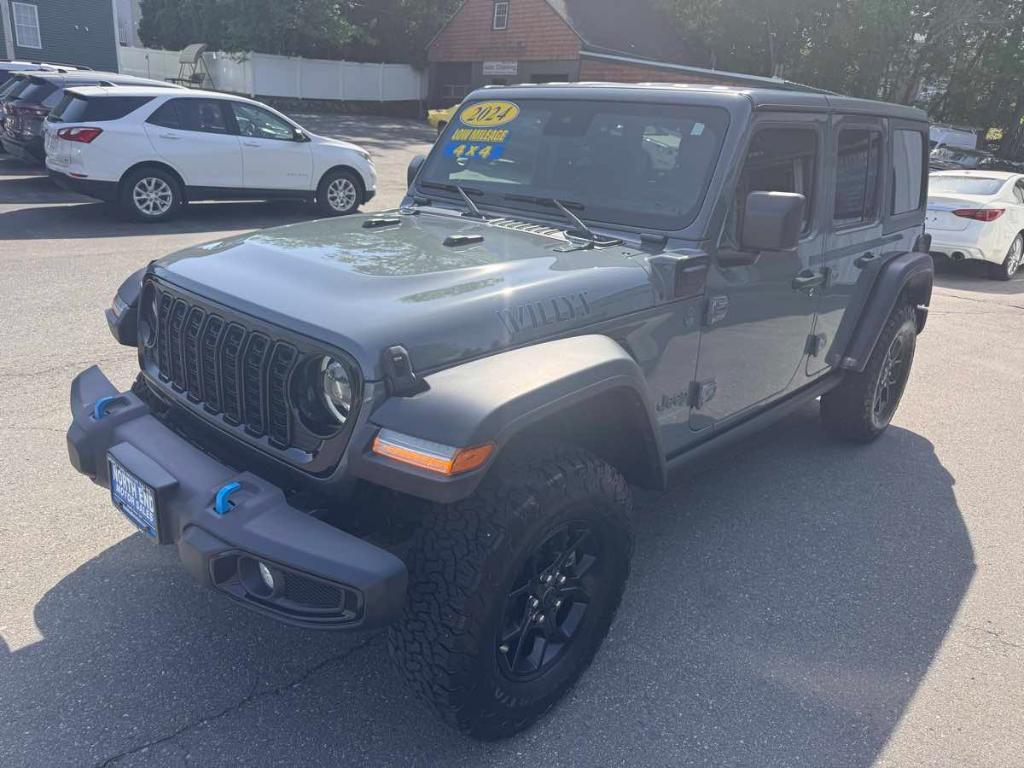 used 2024 Jeep Wrangler 4xe car, priced at $37,900