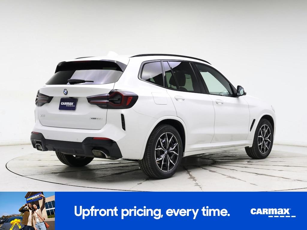 used 2022 BMW X3 car, priced at $33,998
