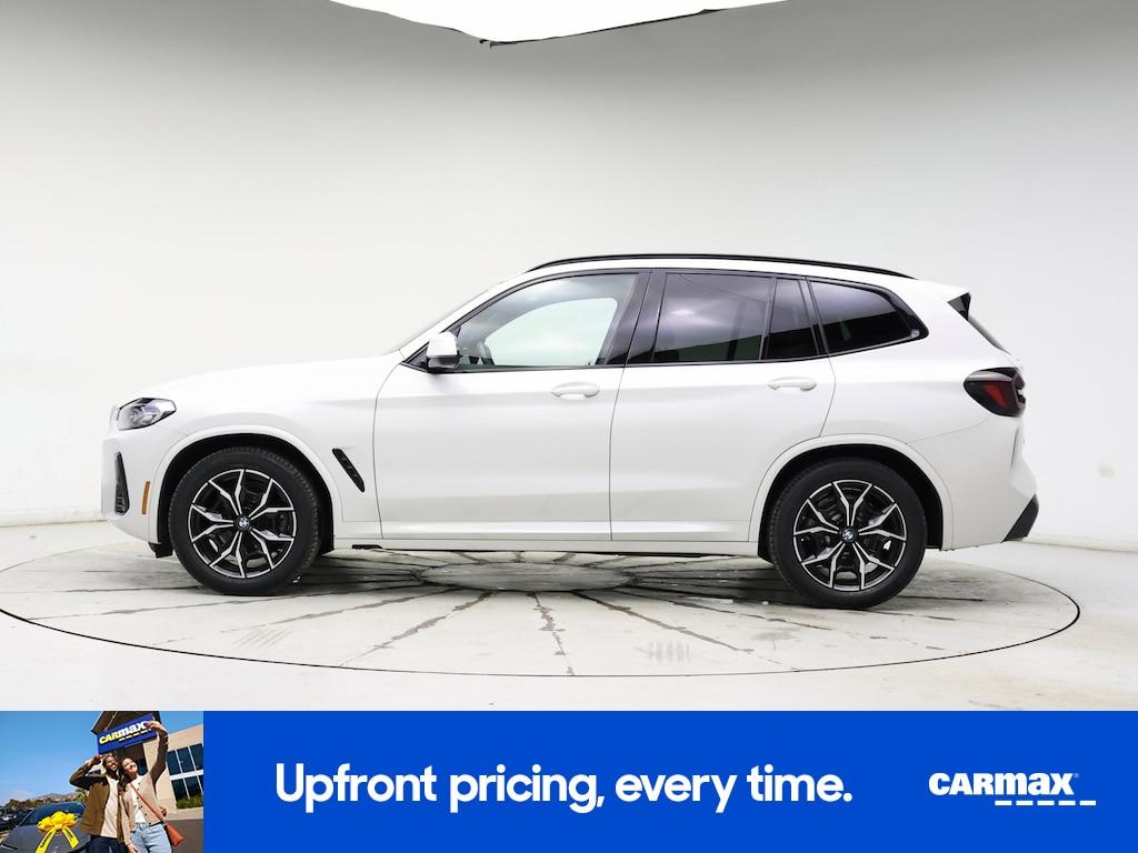 used 2022 BMW X3 car, priced at $33,998