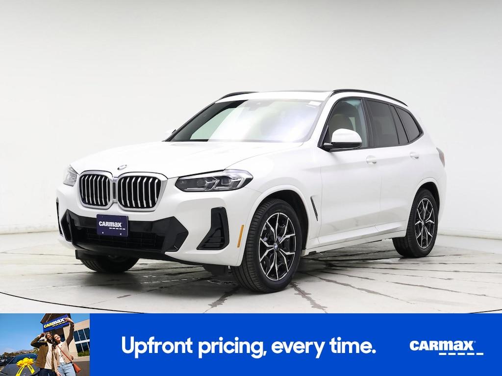 used 2022 BMW X3 car, priced at $33,998