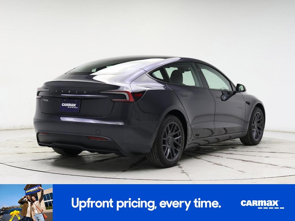used 2025 Tesla Model 3 car, priced at $38,998