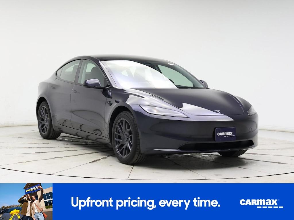 used 2025 Tesla Model 3 car, priced at $38,998