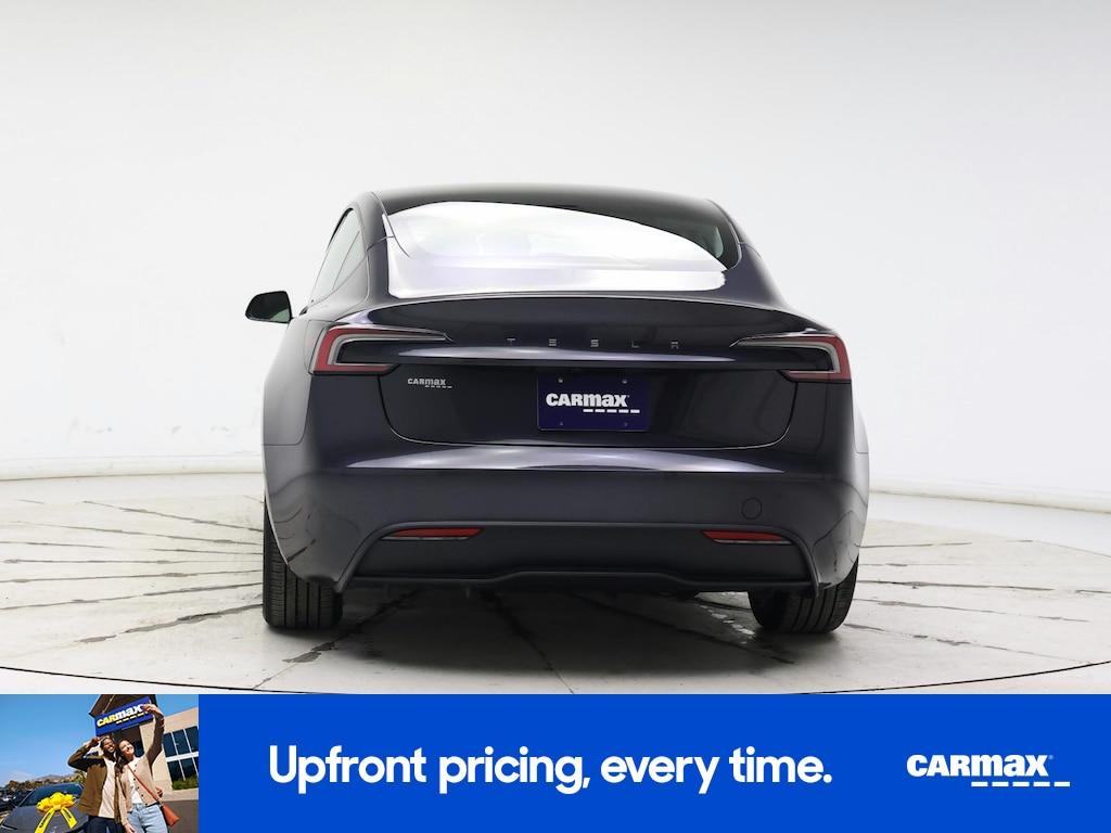 used 2025 Tesla Model 3 car, priced at $38,998