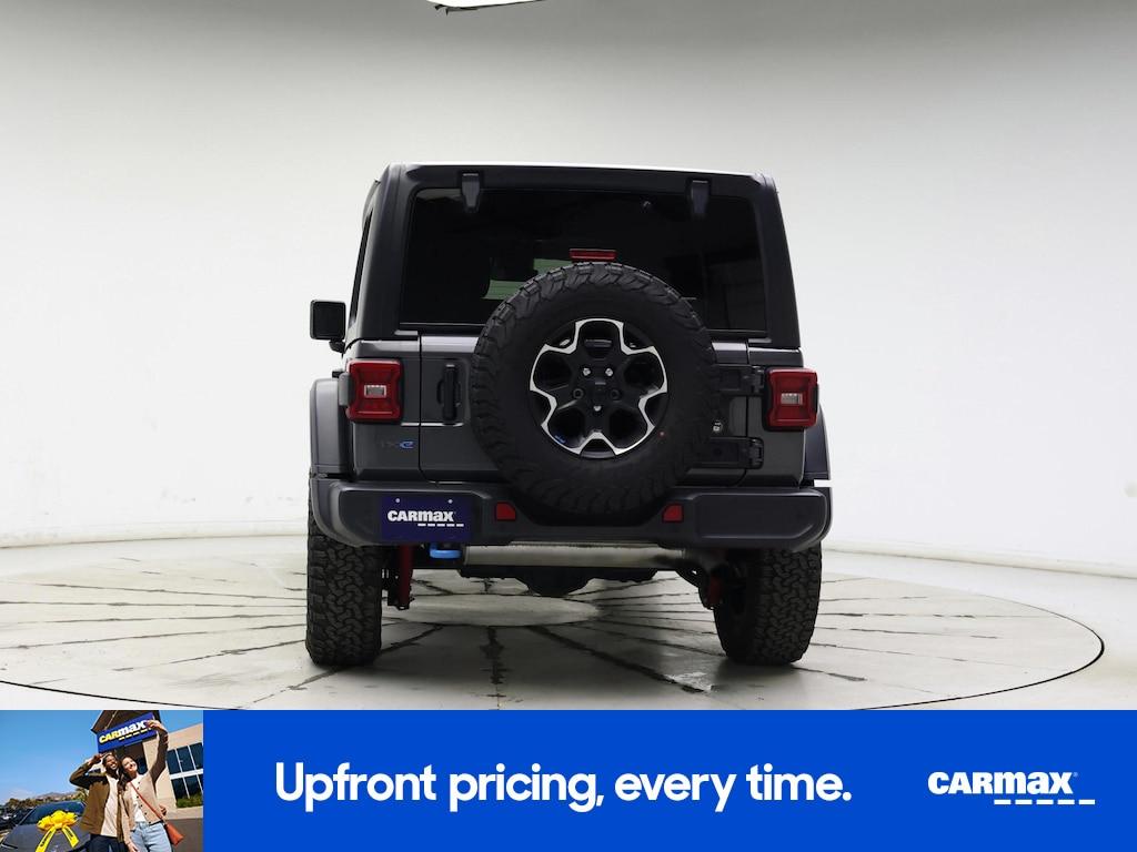 used 2022 Jeep Wrangler Unlimited 4xe car, priced at $33,998