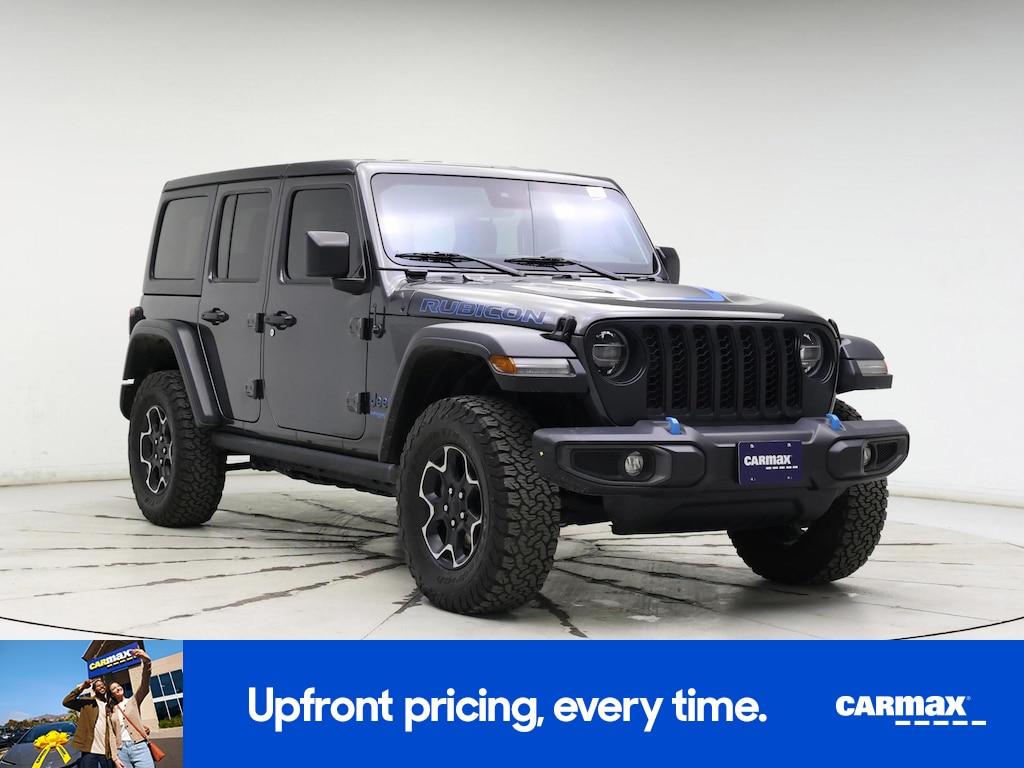 used 2022 Jeep Wrangler Unlimited 4xe car, priced at $33,998