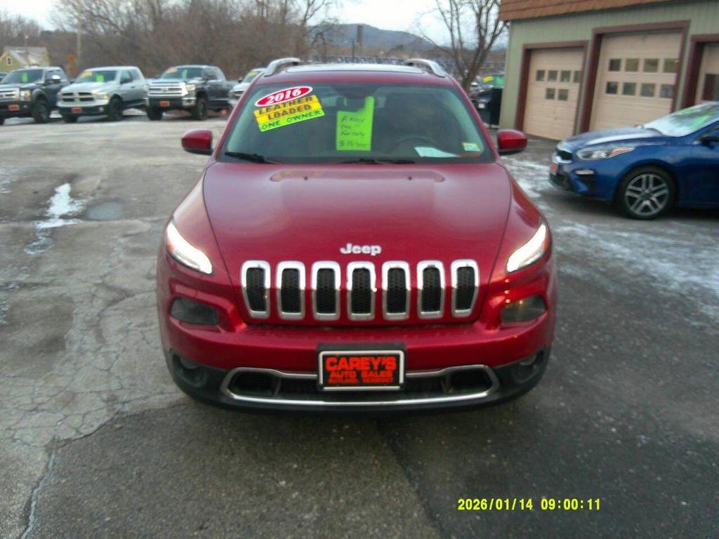 used 2016 Jeep Cherokee car, priced at $10,900