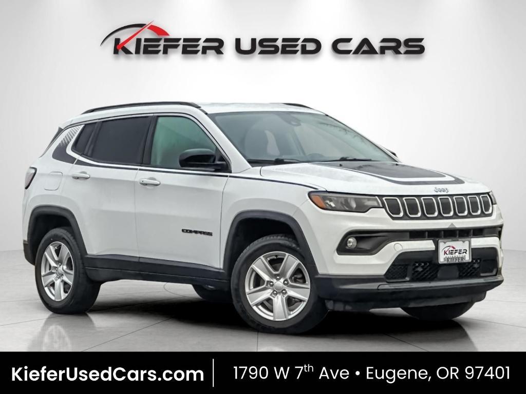 used 2022 Jeep Compass car, priced at $16,361